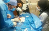 انجام موفقیت&zwnj;آمیز جراحی کاتاراکت یک خروس ۹ ساله توسط چشم&zwnj;پزشک تبریزی (+تصاویر)