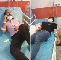 دو تن از کارکنان اداره دامپزشکی گناباد در حین ماموریت بر اثر حادثه خودرویی مصدوم شدند