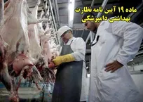روایت رئیس سازمان نظام دامپزشکی از علل شکست اجرای ماده ۱۹ آیین&zwnj;نامه نظارت بهداشتی دامپزشکی