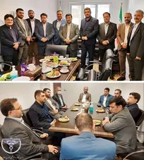 حضور رئیس و مدیران ارشد سازمان دامپزشکی کشور در سازمان نظام دامپزشکی/ تعامل دو سازمان، نویدبخش ارتقاء جایگاه ۴۳ هزار عضو خانواده دامپزشکی (+تصاویر)