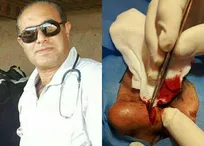 جراحت شدید یکی از دامپزشکان بخش خصوصی شاهرود در حین کار/ دشواری&zwnj;های کار کلینیکی از زبان یک همکار