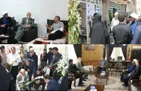 از شرکت در مراسم بزرگداشت شهید دکتر نیک&zwnj;عزم تا دیدار با استاندار کرمانشاه (+تصاویر)